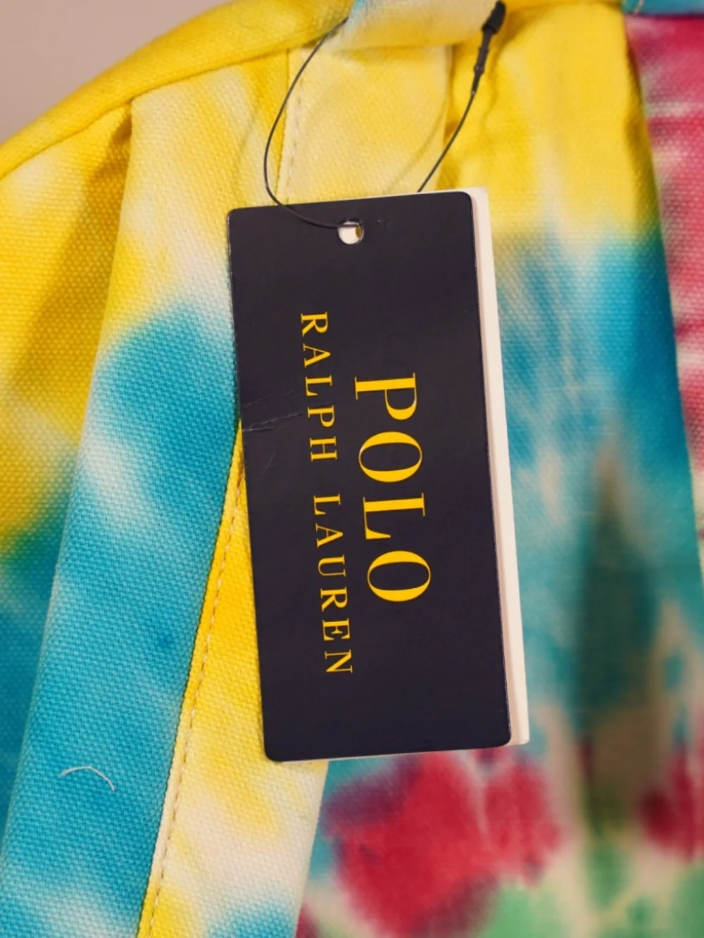 Polo Ralph Lauren Tie Dye Canvas Backpack OS
